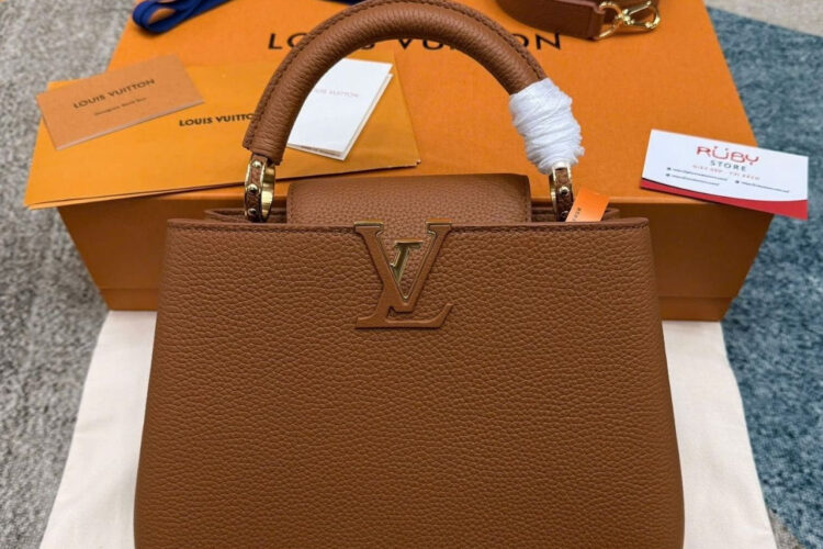 Túi LV Capucines BB Brown Taurillon M25089 Màu Nâu