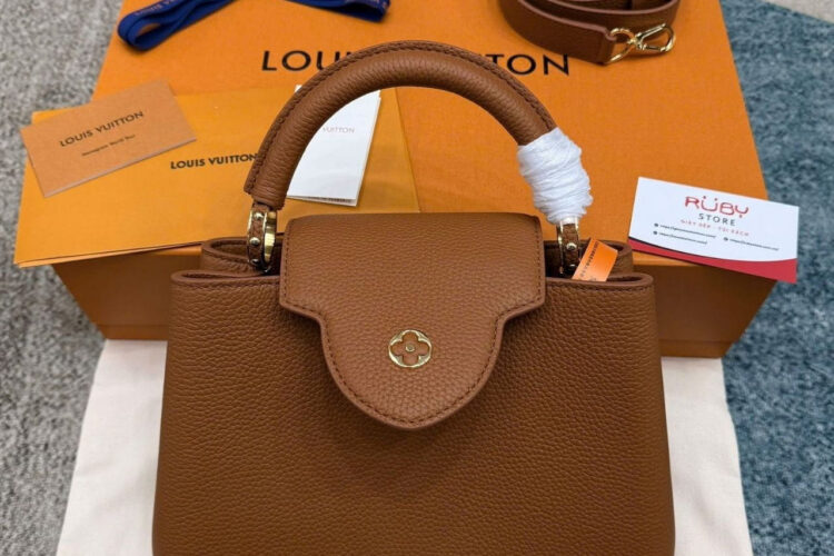 Túi LV Capucines BB Brown Taurillon M25089 Màu Nâu