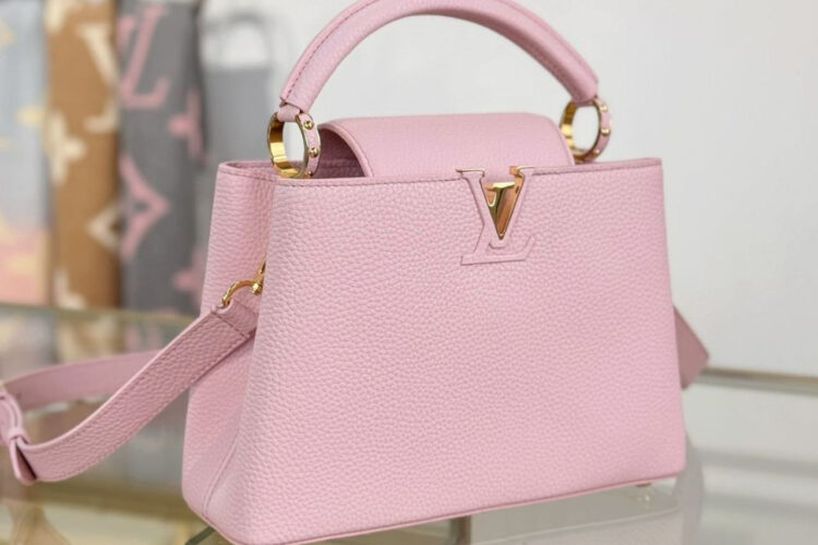 Túi LV Capucines BB Pink Jasmin Taurillon M24740 Màu Hồng