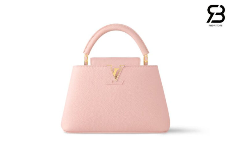 Túi LV Capucines BB Pink Jasmin Taurillon M24740 Màu Hồng