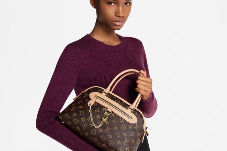 Túi LV Ever More PM Monogram Canvas M15208 Nâu
