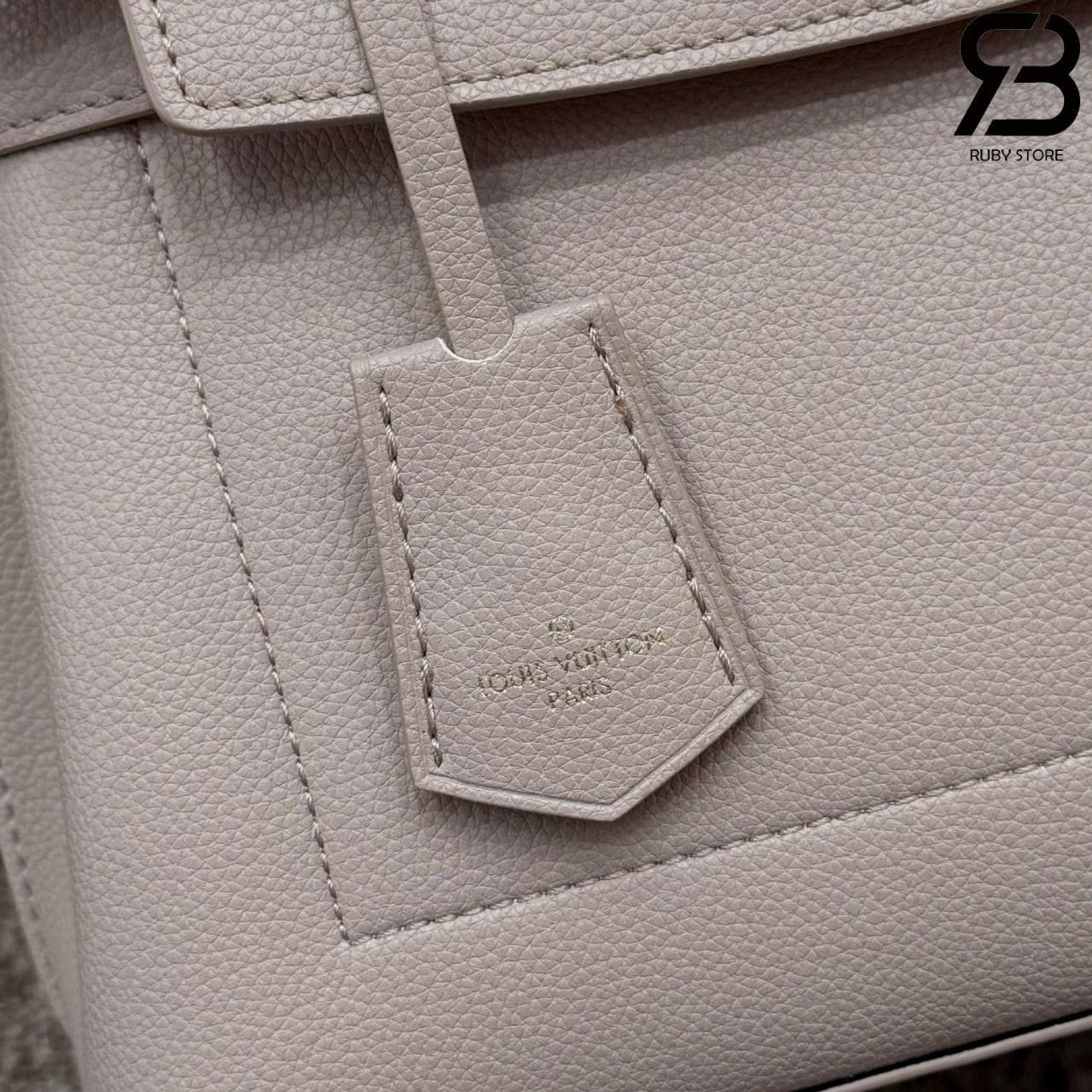 Túi LV Lockme Ever MM Greige Calfskin Leather M56094 Màu Be