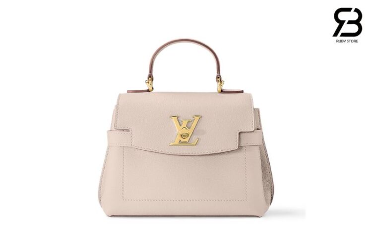 Túi LV Lockme Ever Mini Beige M21052 Da Bê Màu Be