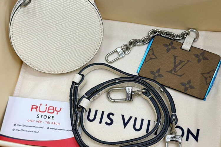 Túi LV Marellini Quartz White EPI M20999 Màu Trắng Kem