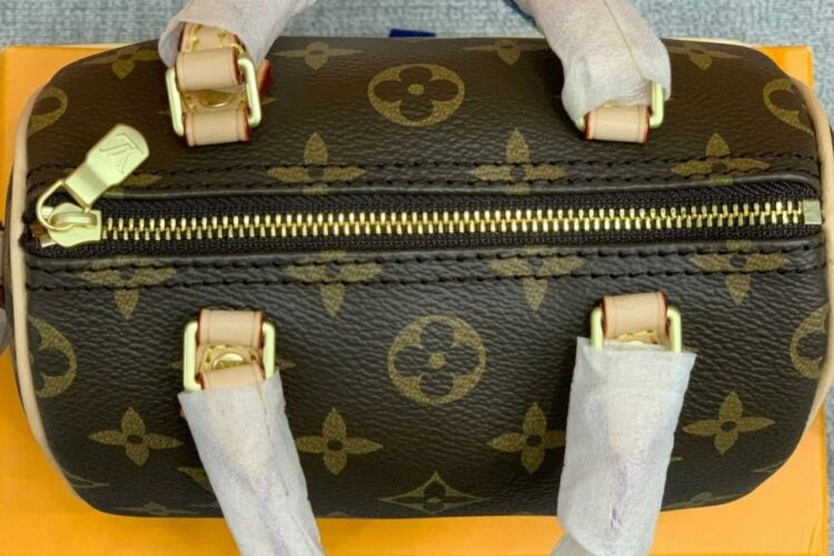 Túi LV Nano Speedy Monogram Canvas M61252 Màu Nâu