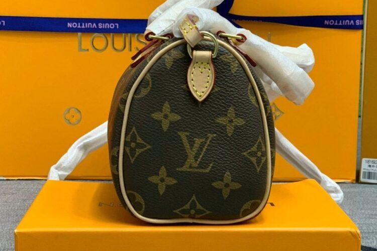 Túi LV Nano Speedy Monogram Canvas M61252 Màu Nâu