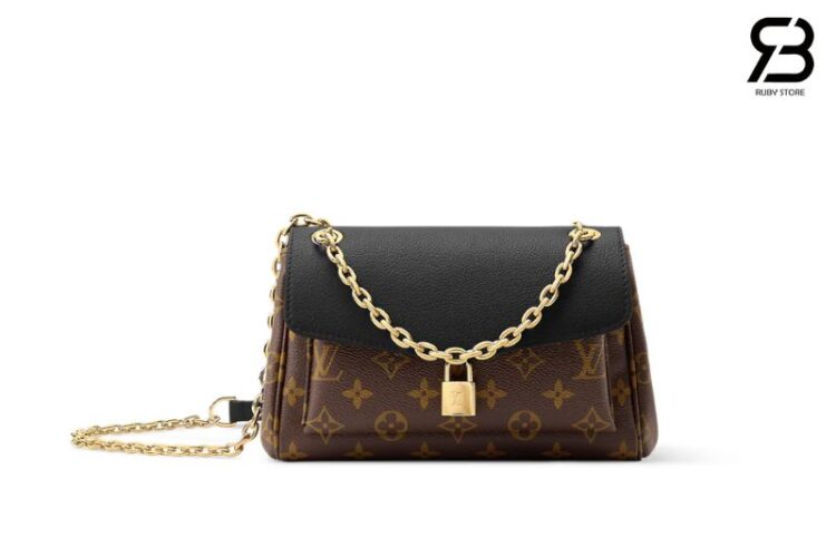 Túi LV Saint Germain BB Monogram Black M26398 Nâu Đen