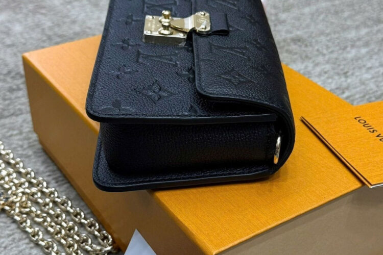 Túi LV Wallet On Chain Métis Black Monogram Empreinte M82637 Đen