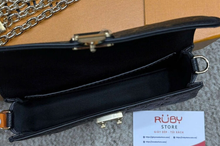 Túi LV Wallet On Chain Métis Black Monogram Empreinte M82637 Đen