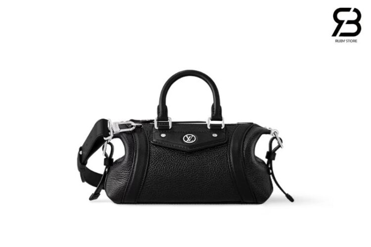 Túi Nano LV Biker M14623 Black Leather Màu Đen Da Cừu