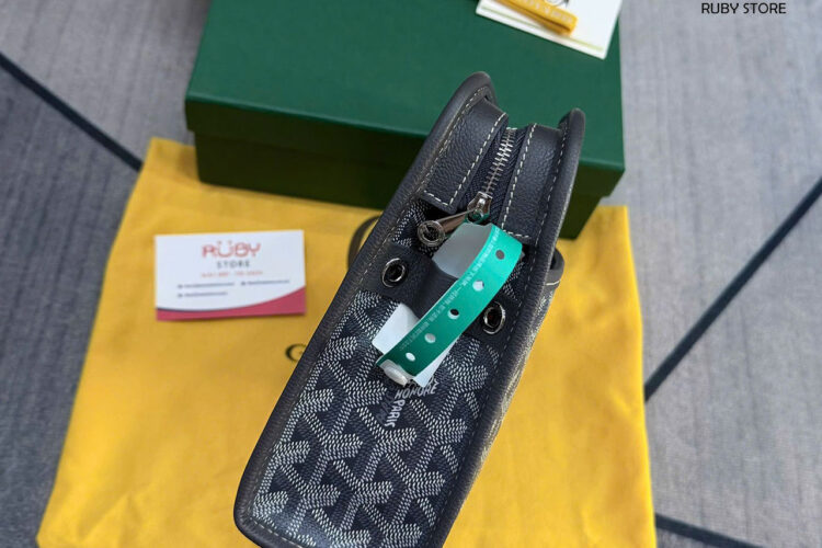 Túi Goyard Jouvence Toiletry Clutch Bag MM Grey Xám Best Quality