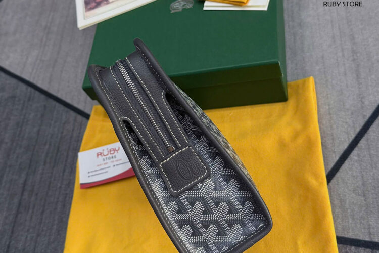 Túi Goyard Jouvence Toiletry Clutch Bag MM Grey Xám Best Quality