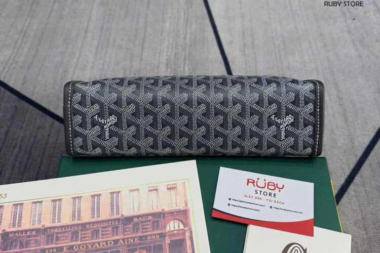 Túi Goyard Jouvence Toiletry Clutch Bag MM Grey Xám Best Quality