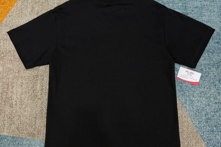 Áo Dior T-Shirt with Embroidery Black and White "No Dior No Dietrich"