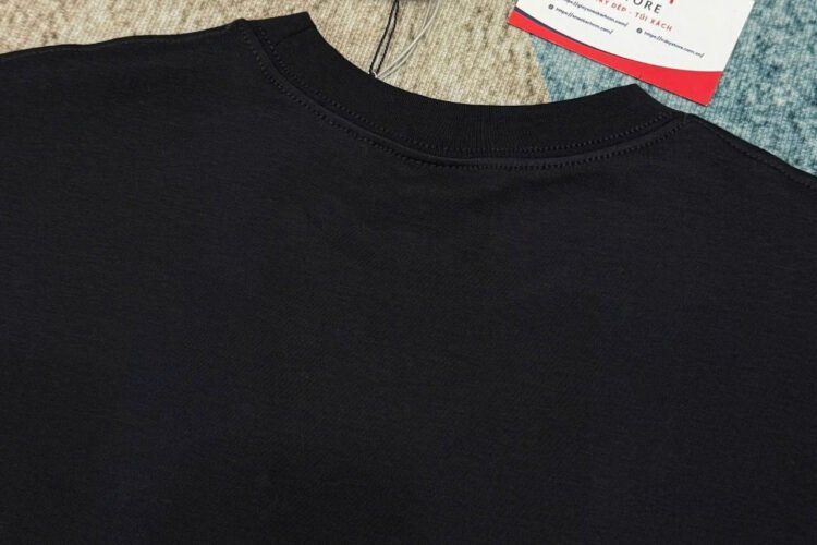 Áo Dior T-Shirt with Embroidery Black and White "No Dior No Dietrich"