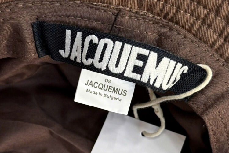 Mũ Jacquemus Le Bob Artichaut Bucket Hat Brown 58CM Màu Nâu