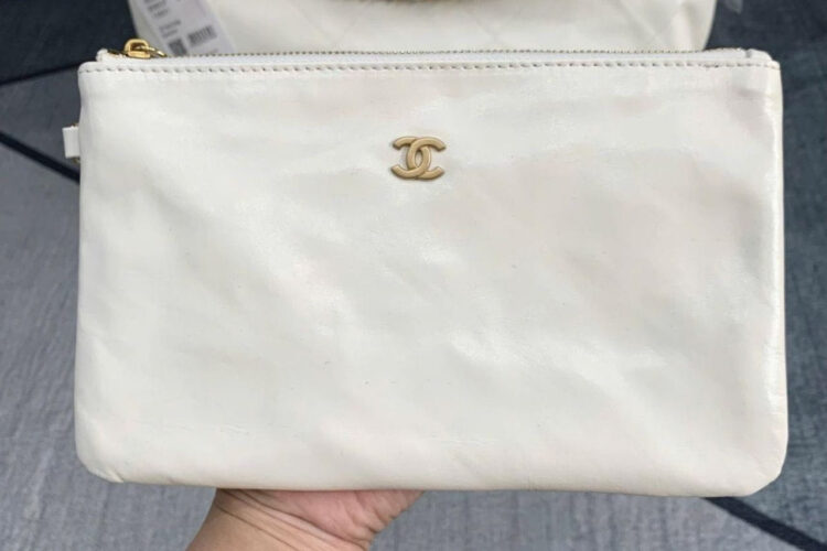 Túi CN 22 Shopping Bag Medium White Size 39 Trắng