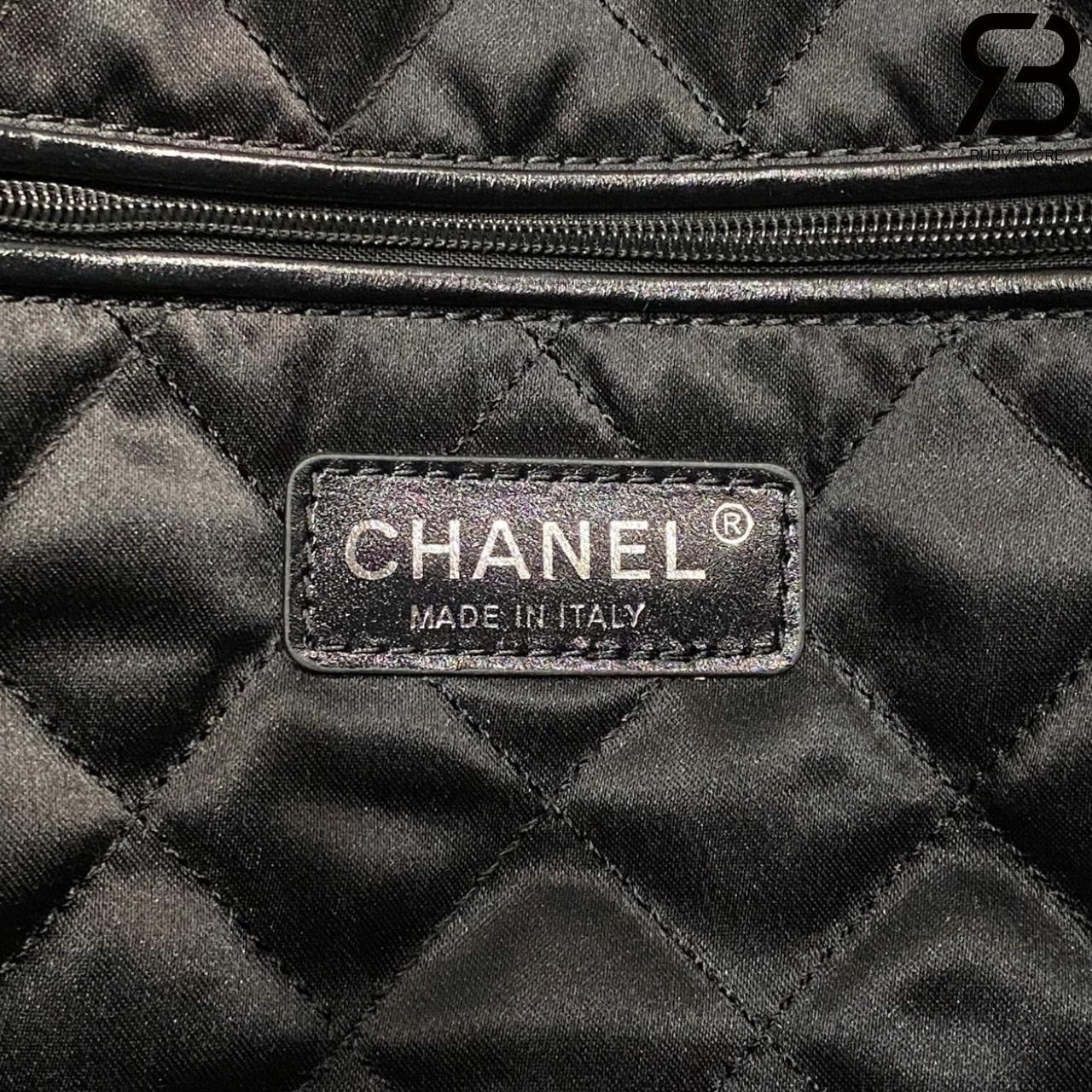 Túi CN 22 Shopping Bag Small Black SHW Size 35 Đen