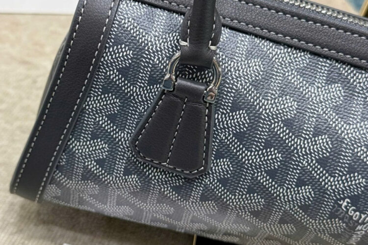 Túi Goyard Bonbonnière Bag Grey Goyardine Canvas Màu Xám