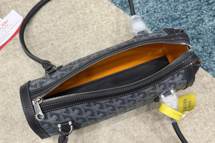 Túi Goyard Bonbonnière Bag Grey Goyardine Canvas Màu Xám