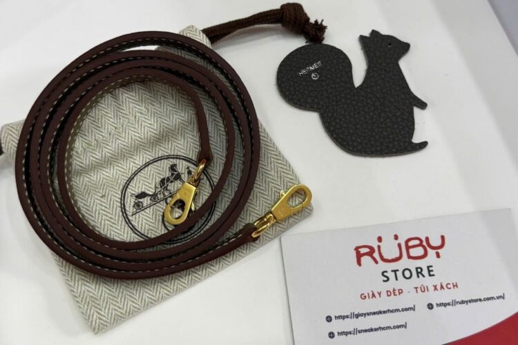 Túi Hermes Mini Kelly II 20 Etoupe Epsom GHW Xám Best Pháp