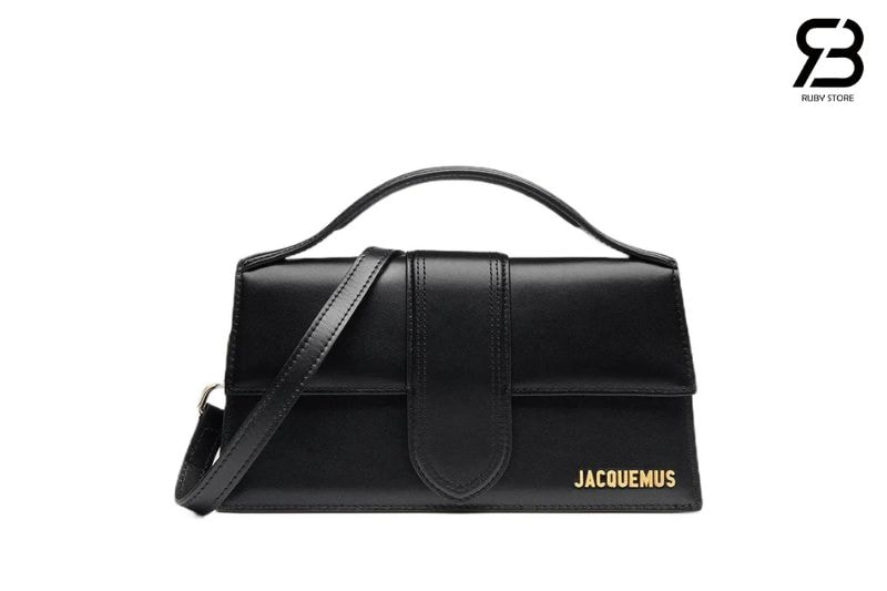 Túi Jacquemus Le Grand Bambino Black GHW S23 Đen