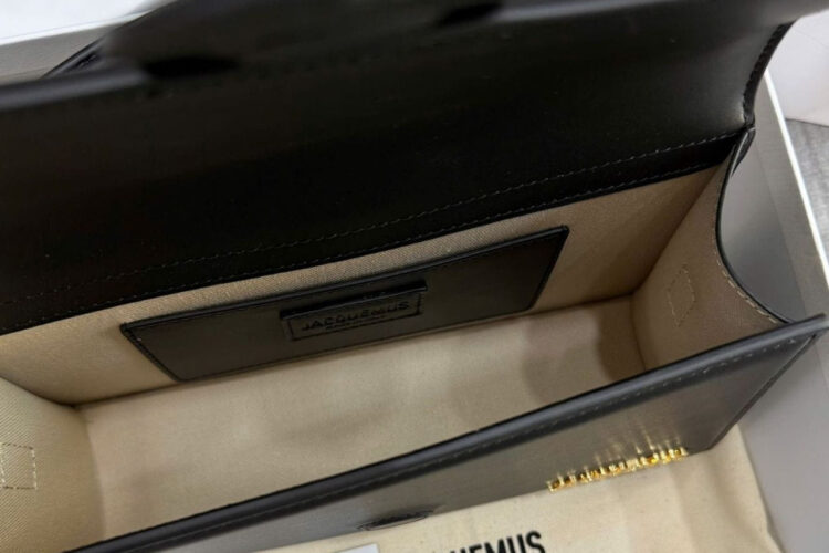Túi Jacquemus Le Grand Bambino Black GHW S23 Đen
