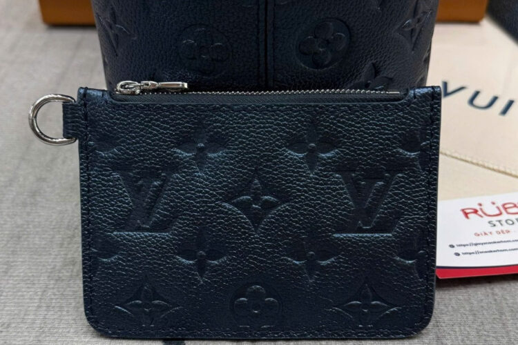 Túi LV All In BB Monogram Empreinte Shimmery Ink M26430 Xanh đen