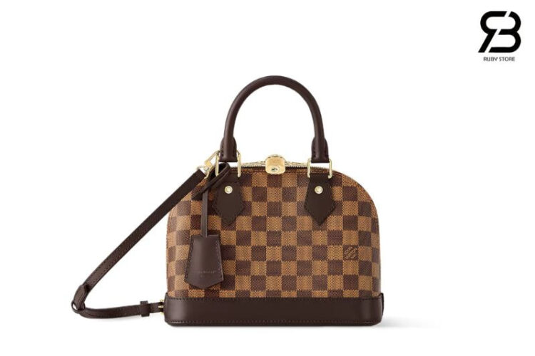 Túi LV Alma BB Damier Ebene Canvas N40606 Màu Nâu