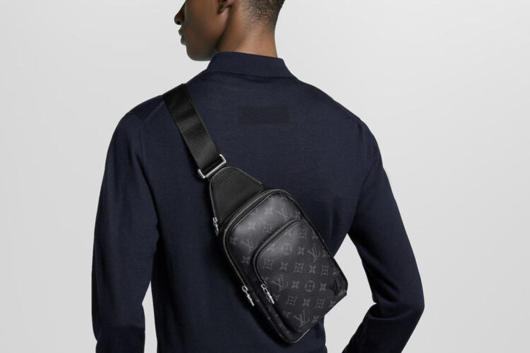 Túi LV Avenue Slingbag PM Monogram Eclipse M47137 Đen