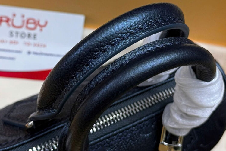 Túi LV Nano Speedy Monogram Empreinte Shimmery Ink M26510 Xanh đen