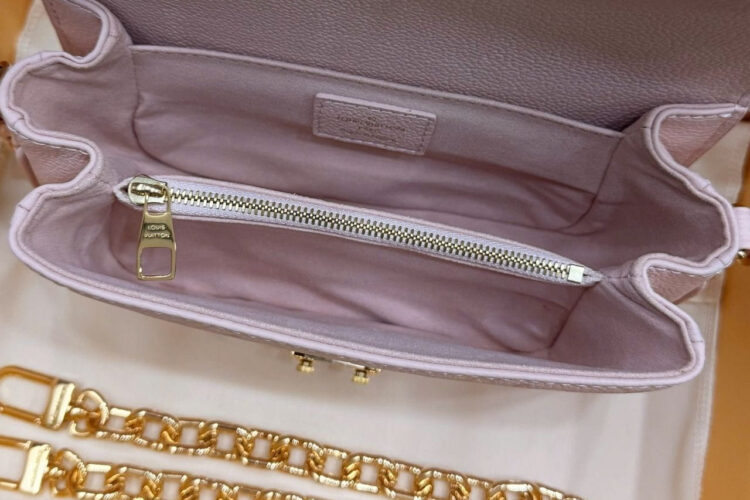 Túi LV Pochette Métis East West Monogram Empreinte Pink M47045 Hồng