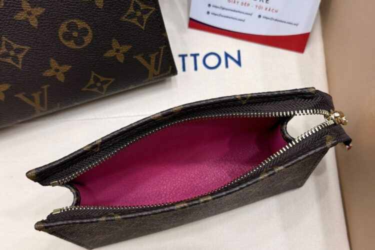 Túi LV Trio Toilet Pouch Monogram Canvas M47195 Màu Nâu