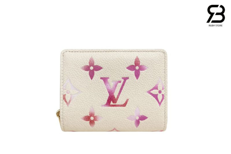 Ví LV Cléa Wallet Sunrise Aquarelle Monogram Empreinte M83481