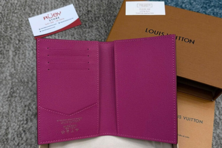 Ví LV x TM Passport Cover Autres Toiles Monogram White Multicolor M14178