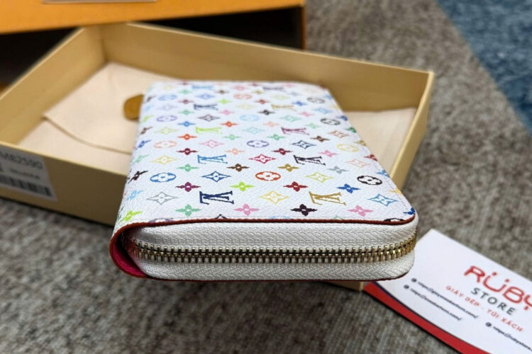 Ví LV x TM Zippy Monogram Canvas White Multicolor M13922 Trắng