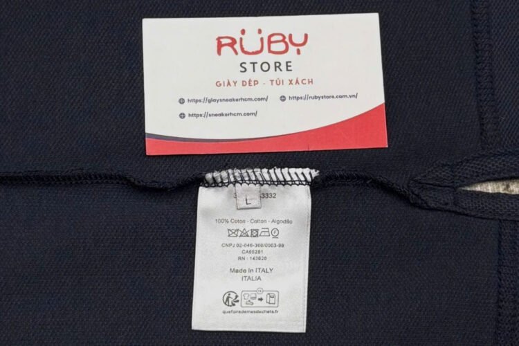 Áo Polo Dior Navy With Christian Dior Embroidery xanh Navy Best Deal