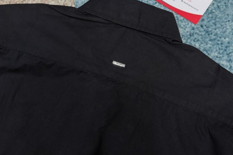 Áo Sơ mi LV Regular DNA Poplin Long Sleeve Shirt Đen Best Deal