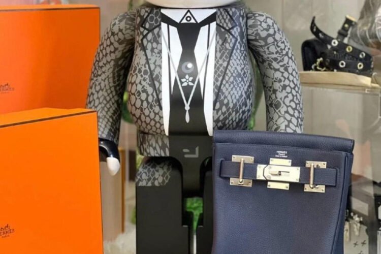 Ba Lô Hermes Hac a Dos PM Backpack Bleu Saphir Togo PHW Navy