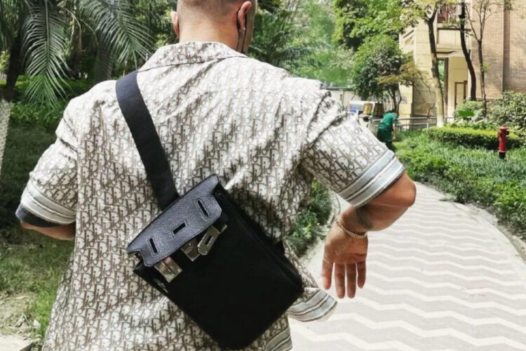 Ba Lô Hermes Hac a Dos PM Backpack Noir Black Togo PHW Đen