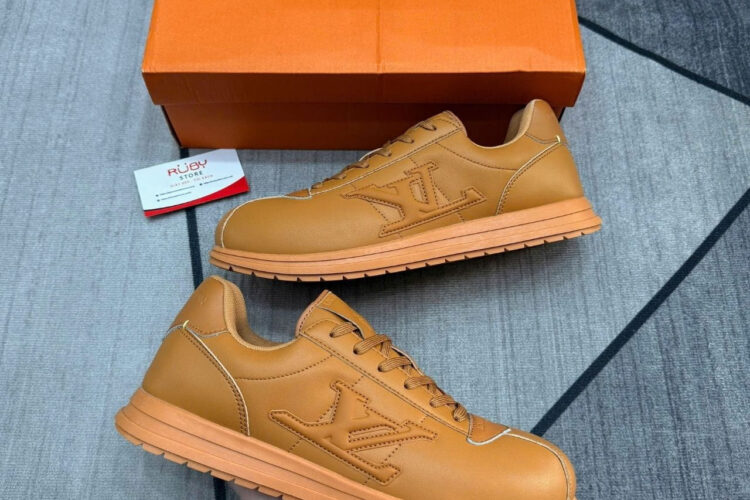 Giày LV Buttersoft Beige 1AIKDW Màu Be Nâu