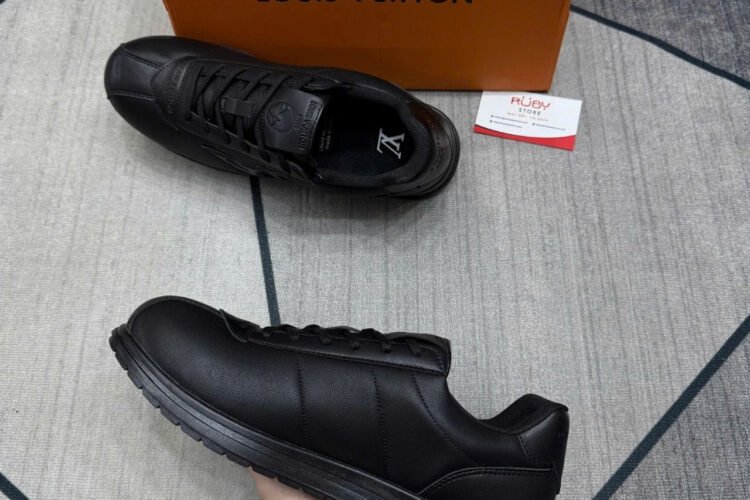 Giày LV Buttersoft Black 1AIKEF Màu Đen