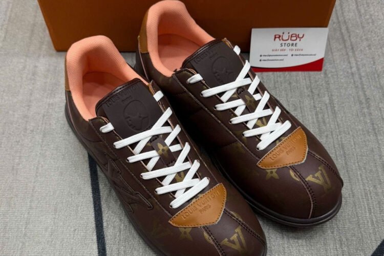Giày LV Buttersoft Monogram 1AIKVD Màu Nâu