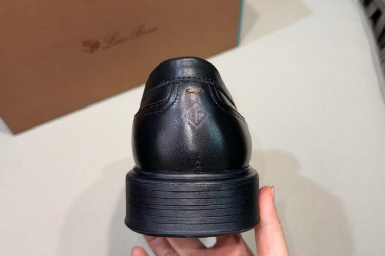 Giày Loro Piana Travis Loafers Black Calfskin Màu đen Best da Ý