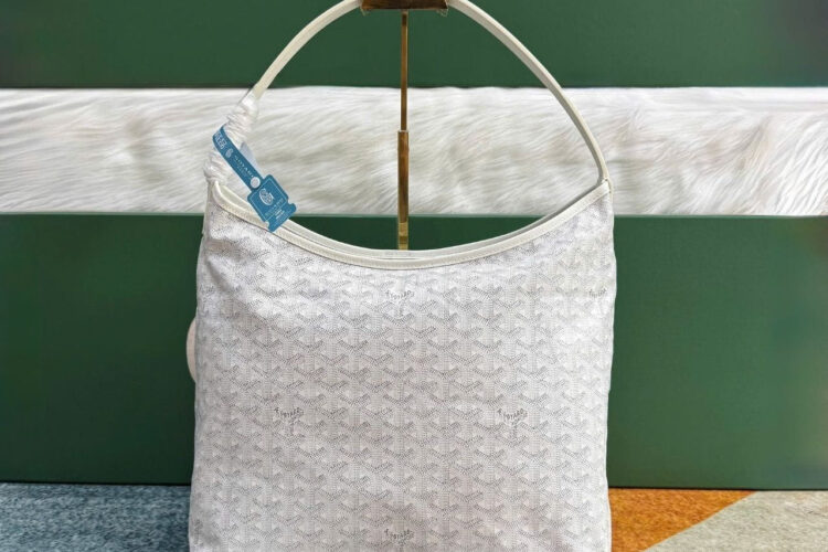 Túi Goyard Bohème Hobo Goyardine Canvas White (43CM) Màu Trắng