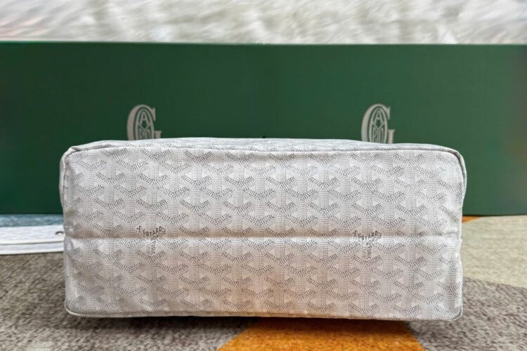 Túi Goyard Bohème Hobo Goyardine Canvas White (43CM) Màu Trắng