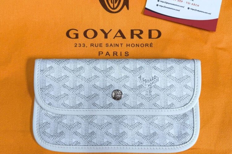 Túi Goyard Bohème Hobo Goyardine Canvas White (43CM) Màu Trắng