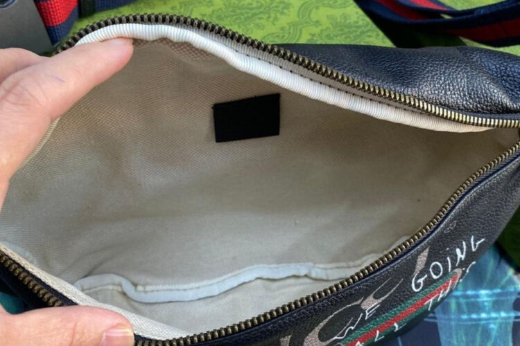Túi Gucci Coco Capitan Logo Belt Bag Black Future 28CM Đen