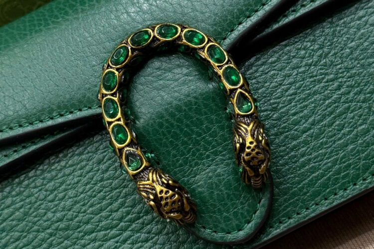 Túi Gucci Dionysus Super Mini Bag Green Màu Xanh Lá