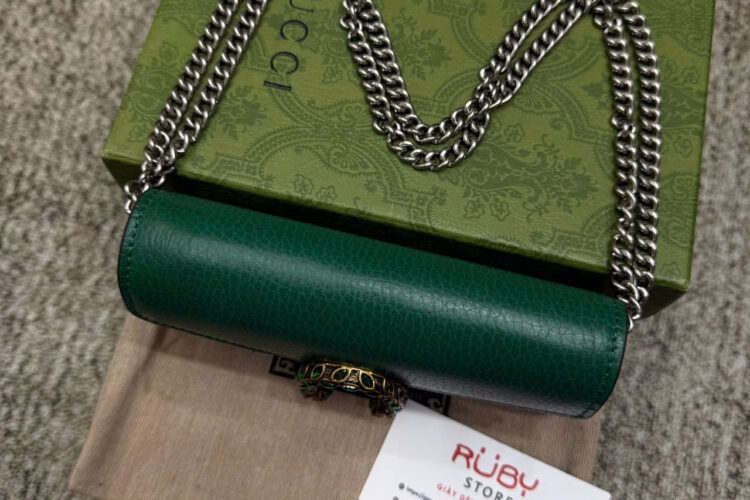 Túi Gucci Dionysus Super Mini Bag Green Màu Xanh Lá